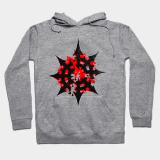 Eight-Pointed Blood Star Hoodie